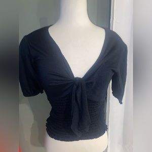 Hollister Tie Front Shirt